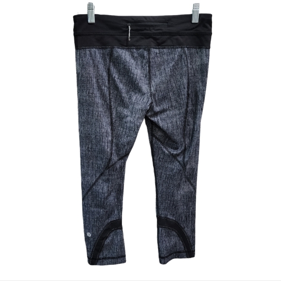 Lululemon run inspire crop 2 burlap - Picture 2 of 5